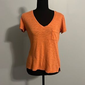 Madewell v-neck tshirt, XS